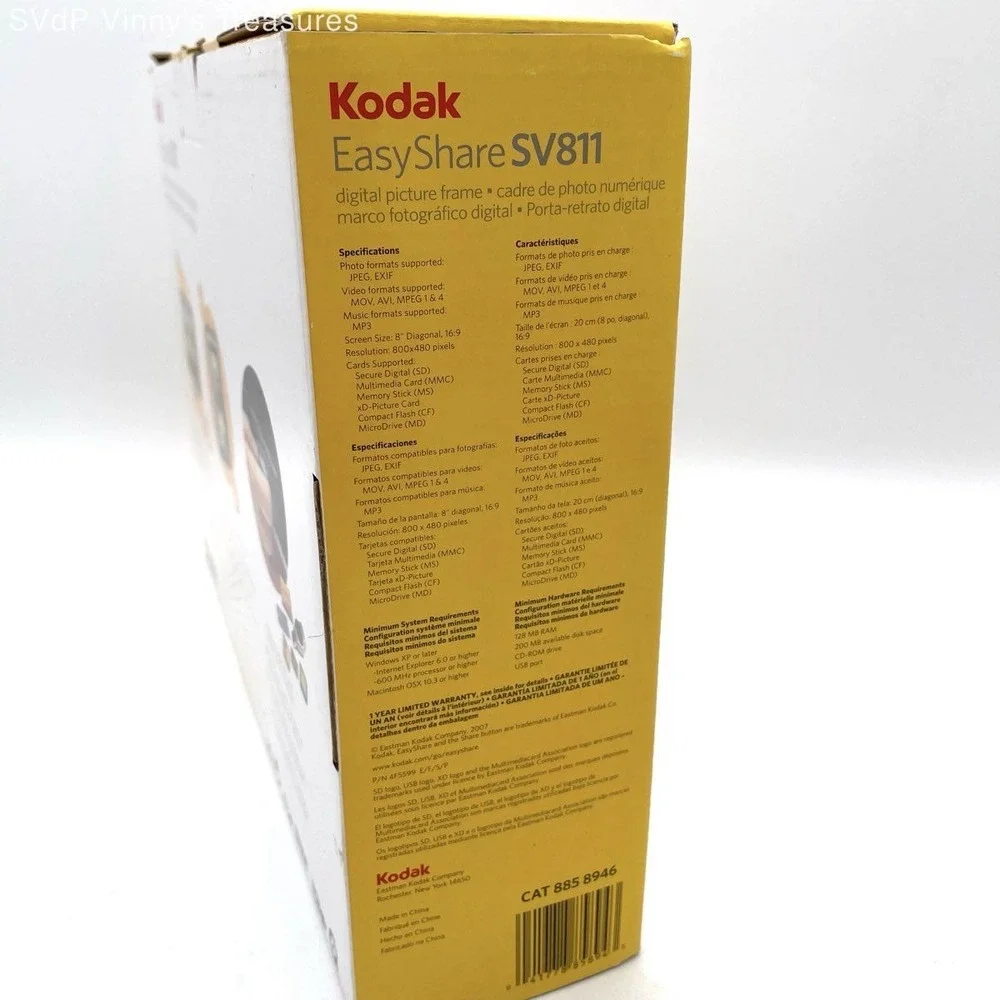 Kodak EasyShare SV811 8